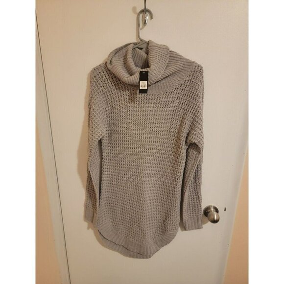 Mandee Womens Medium NWT Sweater Dress Sheer msrp $25 - Picture 1 of 9
